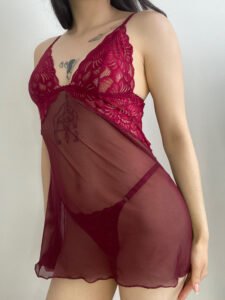 1.1 babydoll roji Romã